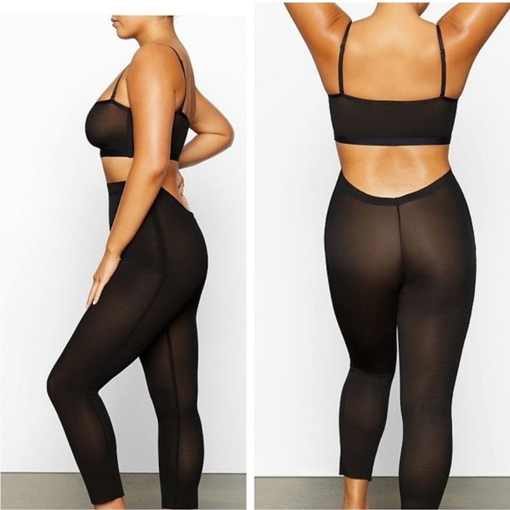 New Skims Low Back Legging Sheer Sculpt 3x